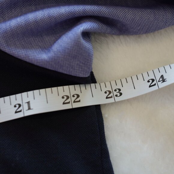 Travis Mathew Purple Black Colorblock Polo Shirt Men’s XL Golf Casual Pima Cotto - Picture 6 of 9